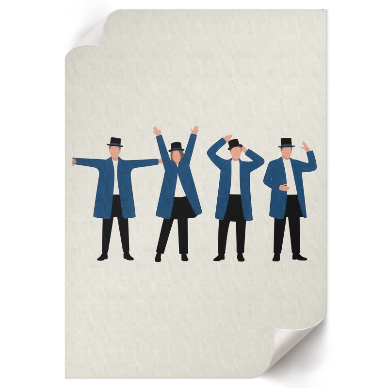 Grafika Na Ścianę ArtPrintCave 21x29,7 cm Kwartet Carpe Diem 1 szt.