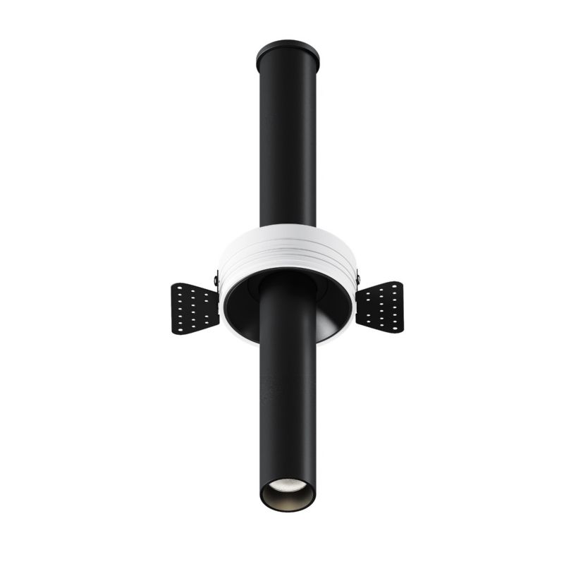 Oprawa wpuszczana tuba Maytoni FOCUS T czarna LED 7W biały ciepły 3000K 460lm IP20 wym:31,6x3x3cm - 1 szt.