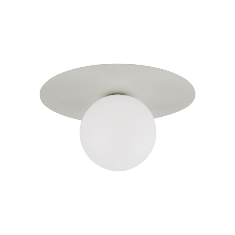 Kinkiet TK-Lighting Pixi beżowy kula mleczna - 1 szt.