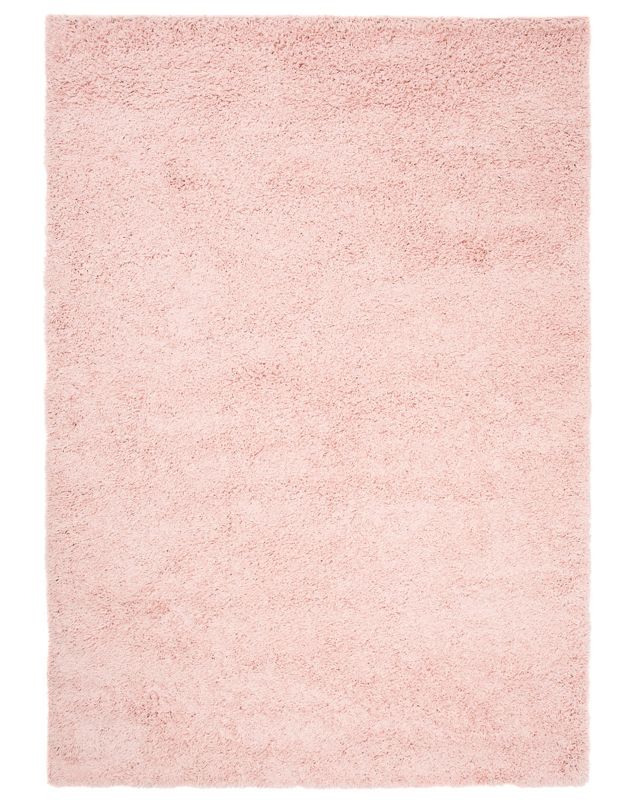 Chodnik do przedpokoju, korytarza 300x400cm Unito Rosa Mazovia - Shaggy, puszysty, wysokie runo, różowy, 1szt.