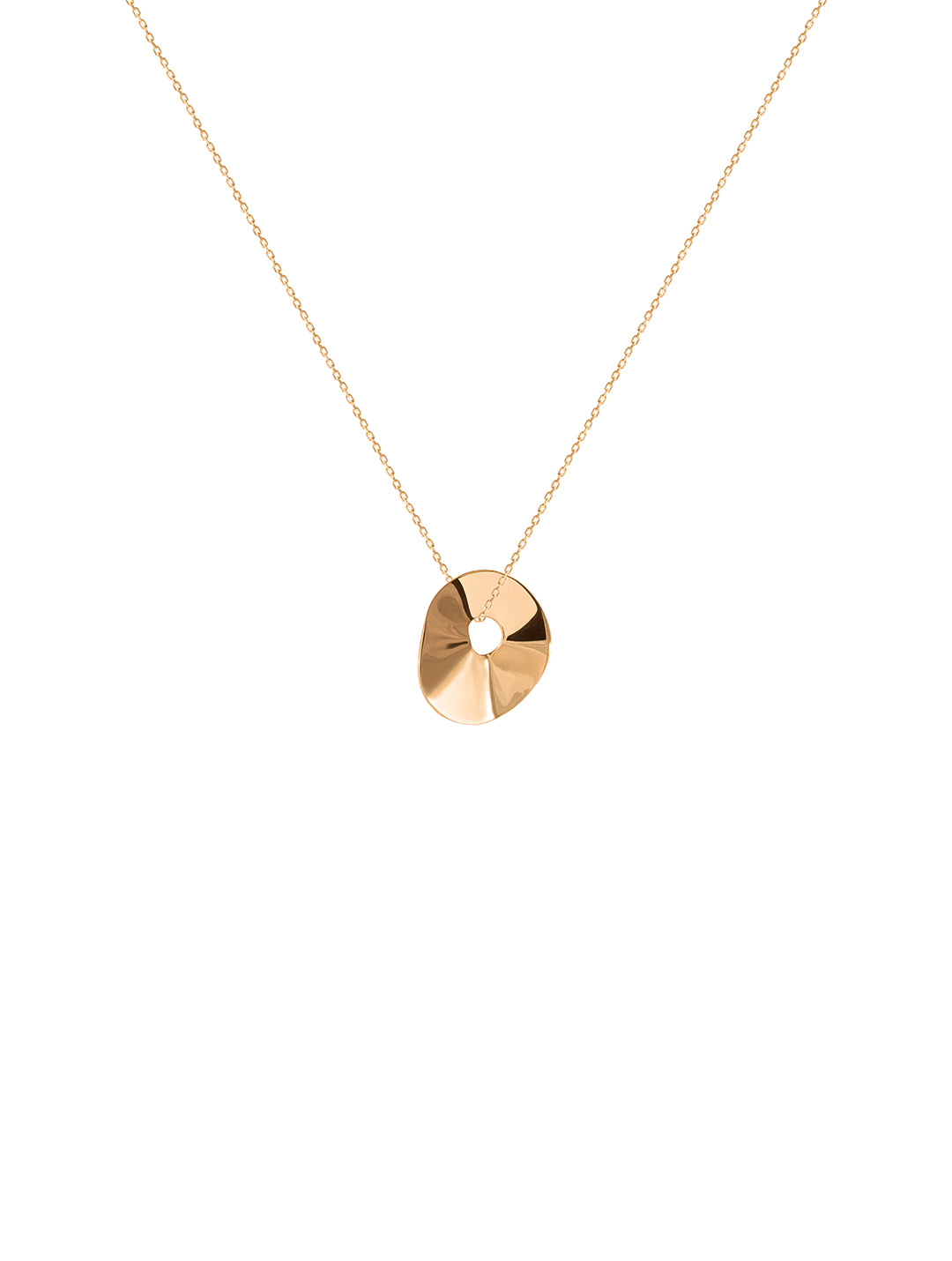 Vanda Necklace N°2 - naszyjnik z zawieszką o nieregularnym kształcie, 42