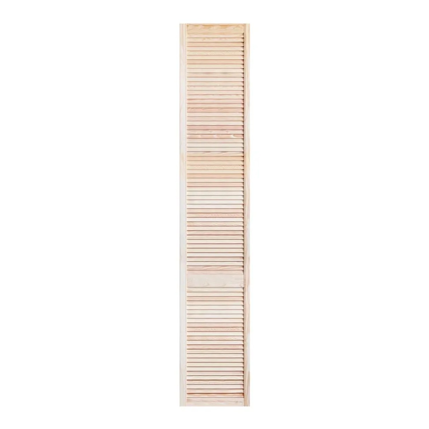 Drzwiczki ażurowe, sosnowe, wym. 44,4 cm x 242,2 cm