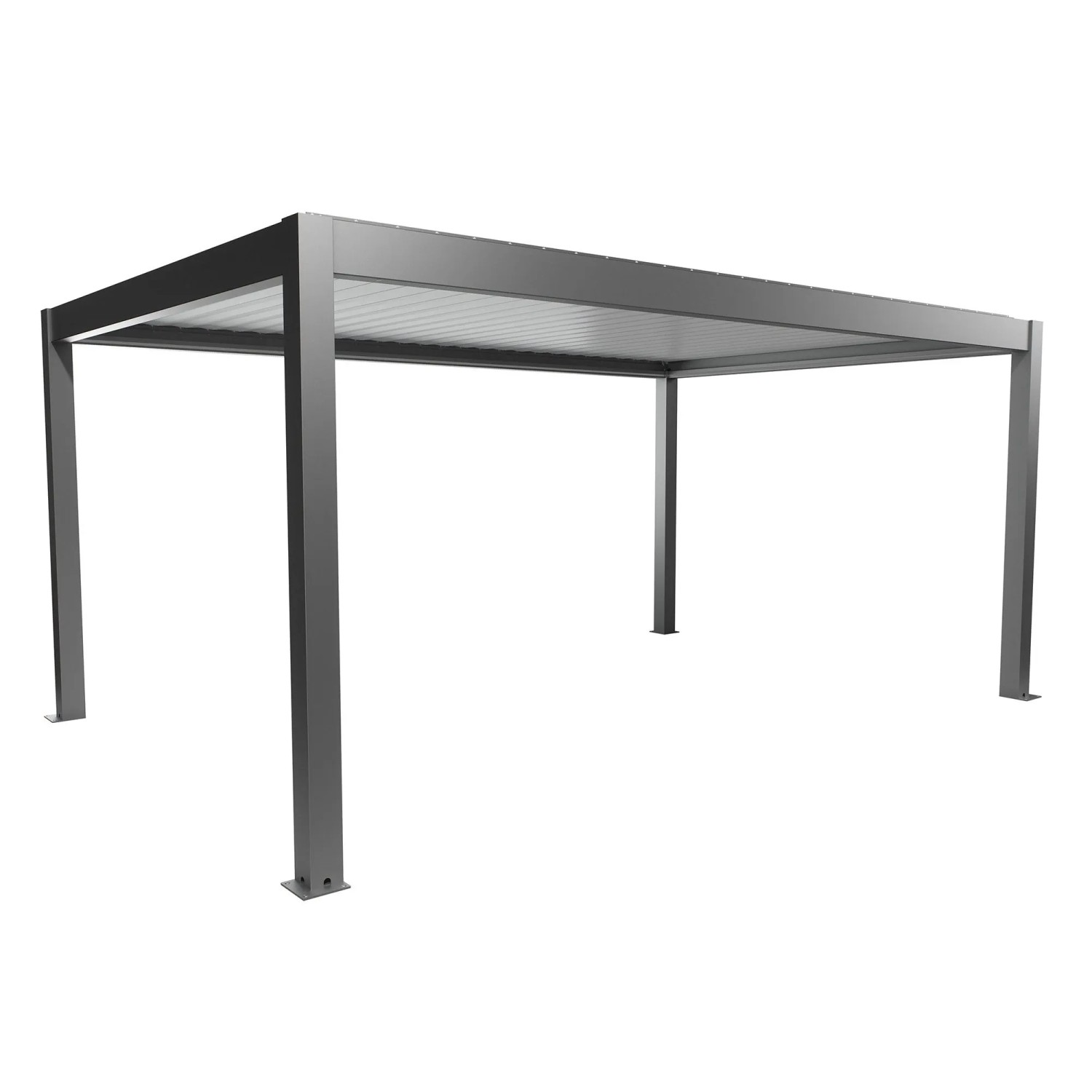 Biohort Pergola 5,5 m x 3,5 m kwarc biały