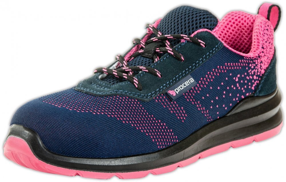 Buty bezpieczne Procera Dalia S1, rozmiar 40, granatowo-różowy