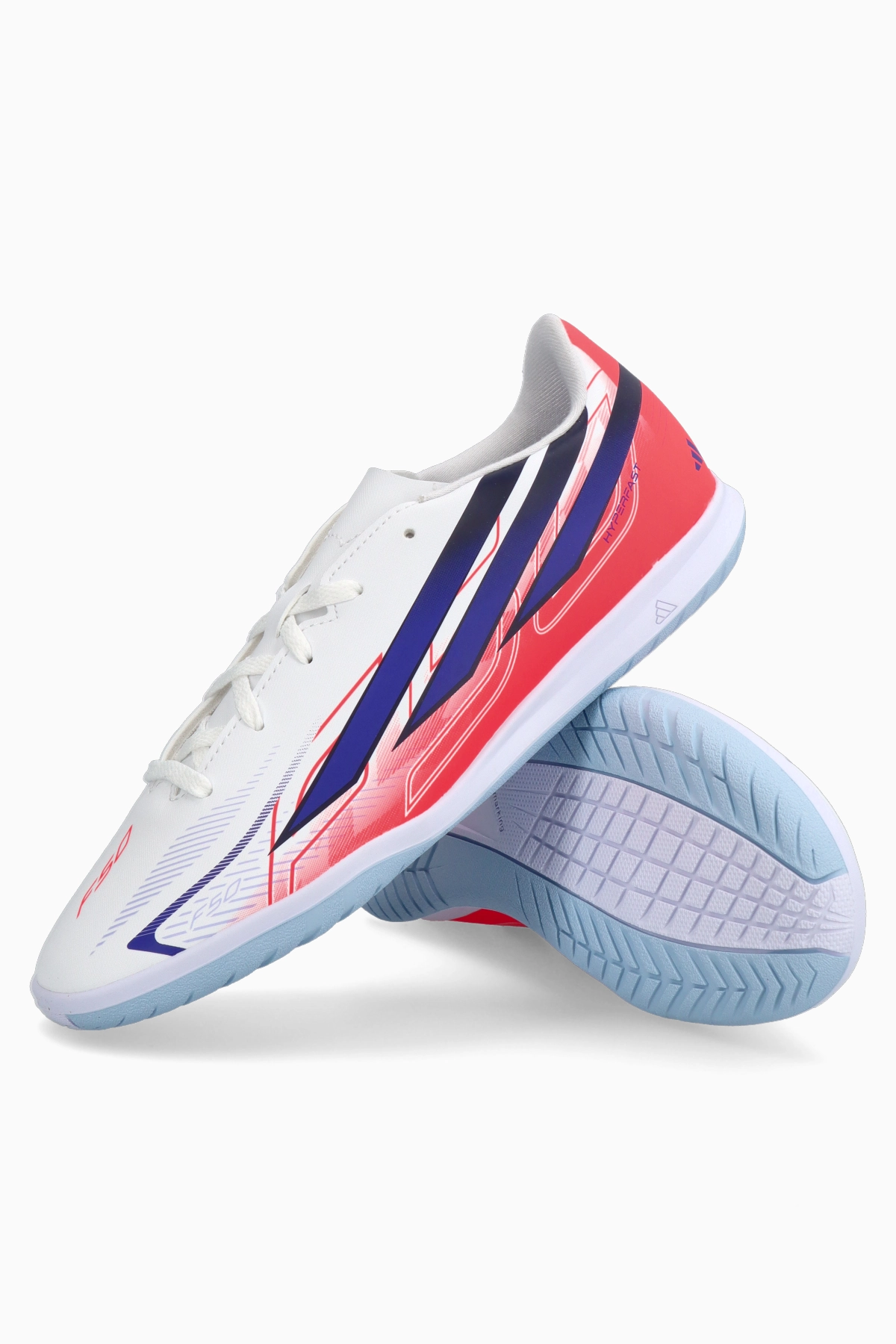 Halówki adidas F50 Club Hyperfast IN Junior - Biały