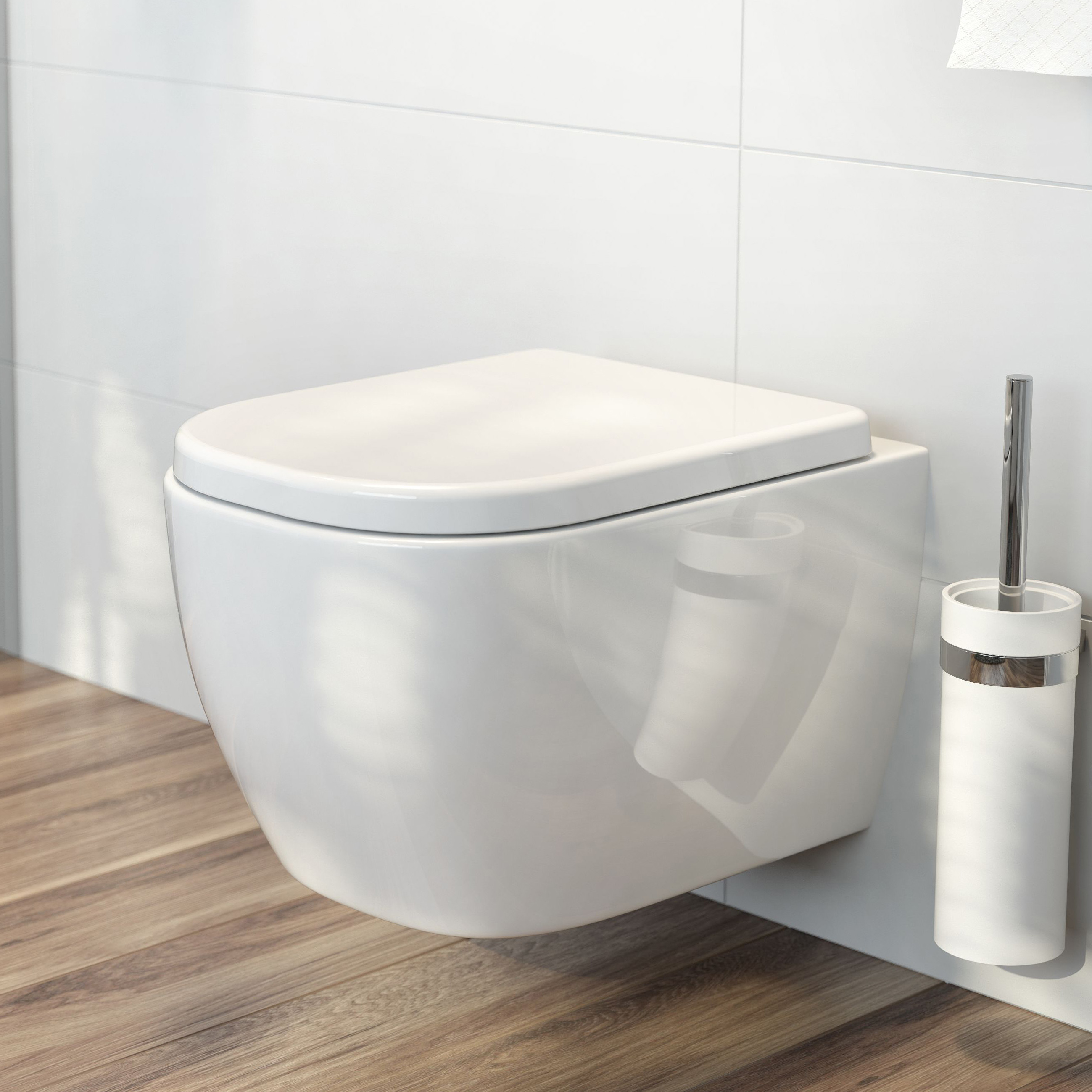 Oltens Vernal miska WC wisząca z powłoką SmartClean biała 42602000 - Wysyłka w 24h