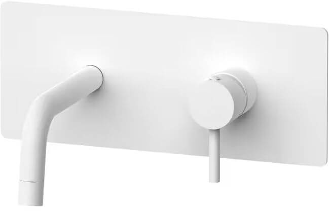 Paffoni Light bateria umywalkowa podtynkowa biała LIG104BO