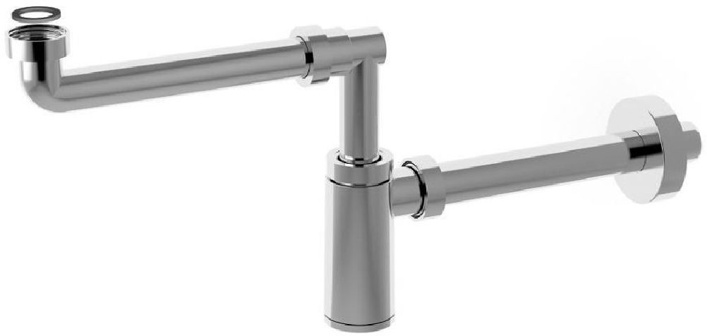 Sapho King syfon do umywalki rurowy chrom 0595SP25K7