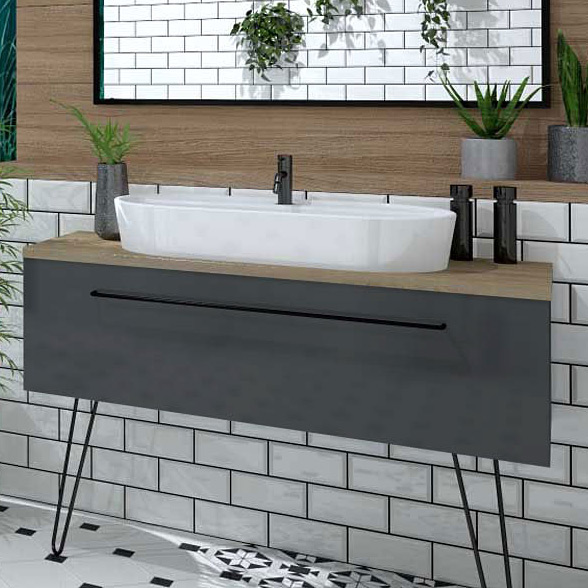 Elita blat 121x46 cm dąb classic RE05120002S780
