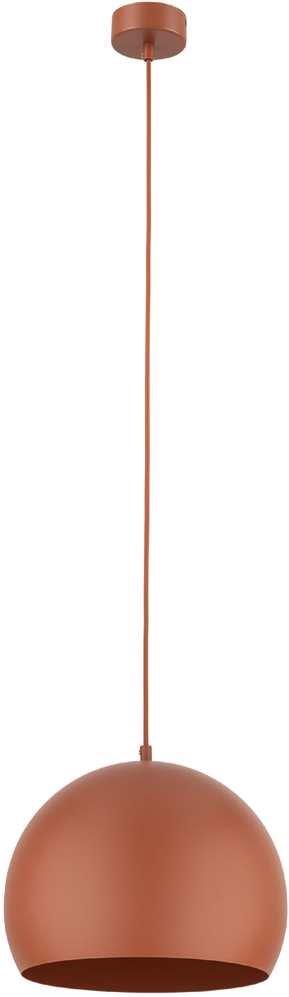 TK Lighting Zoe lampa wisząca 1x15 W czerwona 10175