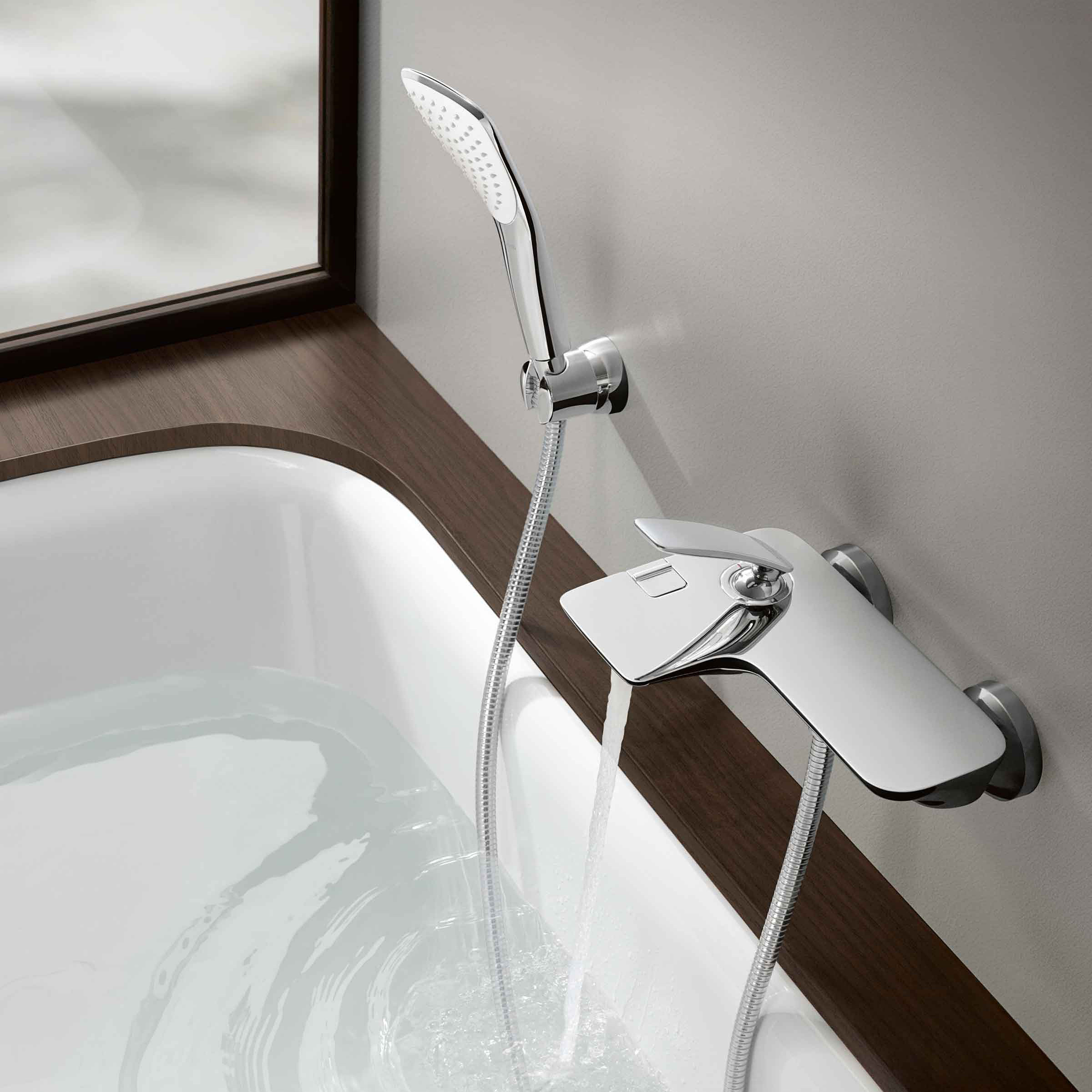 Kludi Balance bateria wannowo-prysznicowa ścienna chrom 524450575