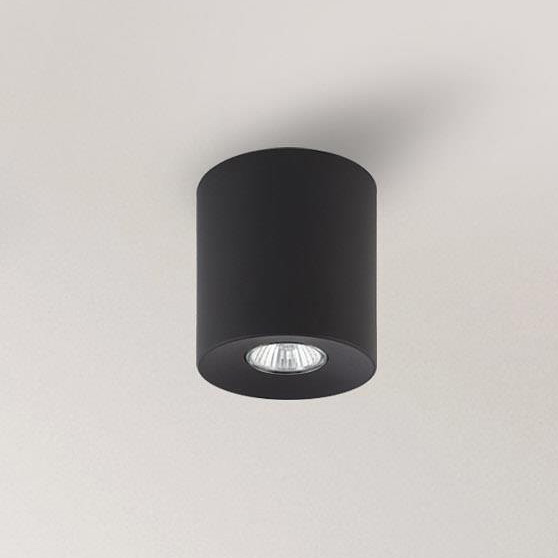 TK Lighting Orion lampa podsufitowa 1x10W czarna 3239