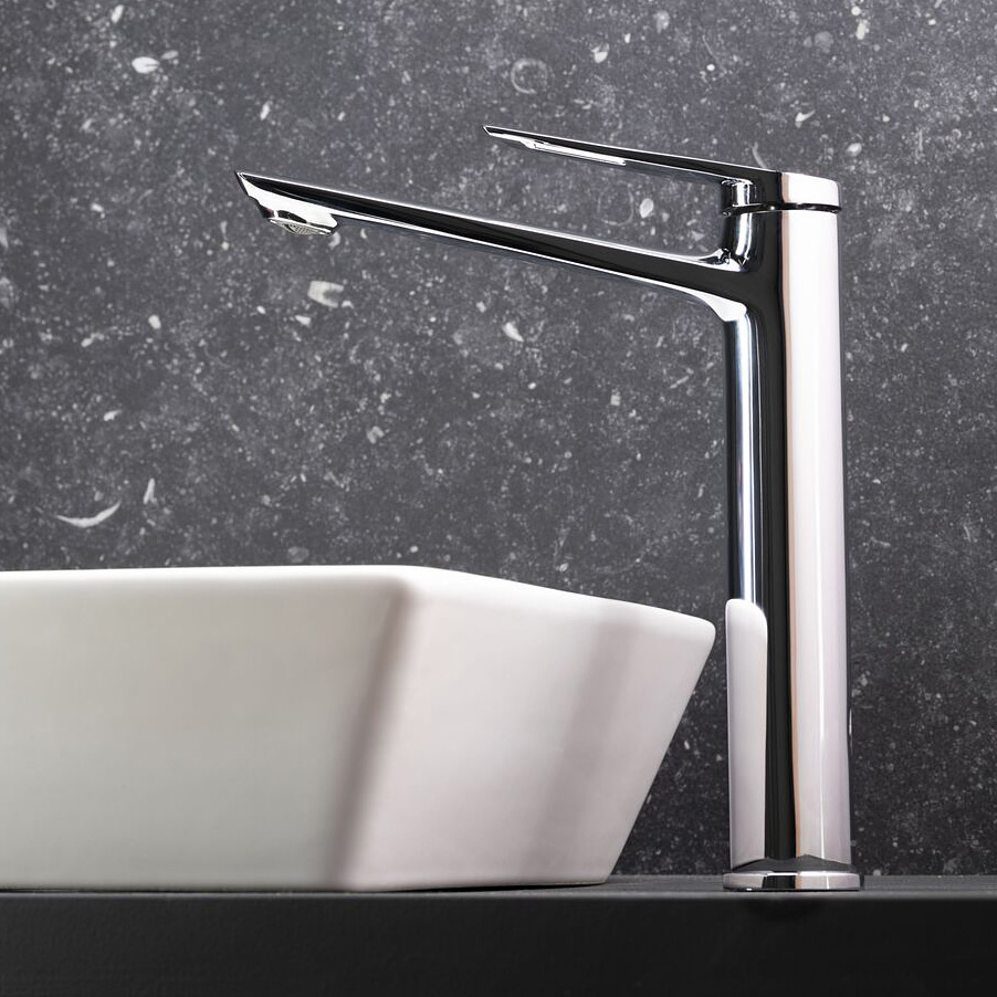 KFA Armatura Amazonit bateria umywalkowa stojąca wysoka chrom 4622-613-00