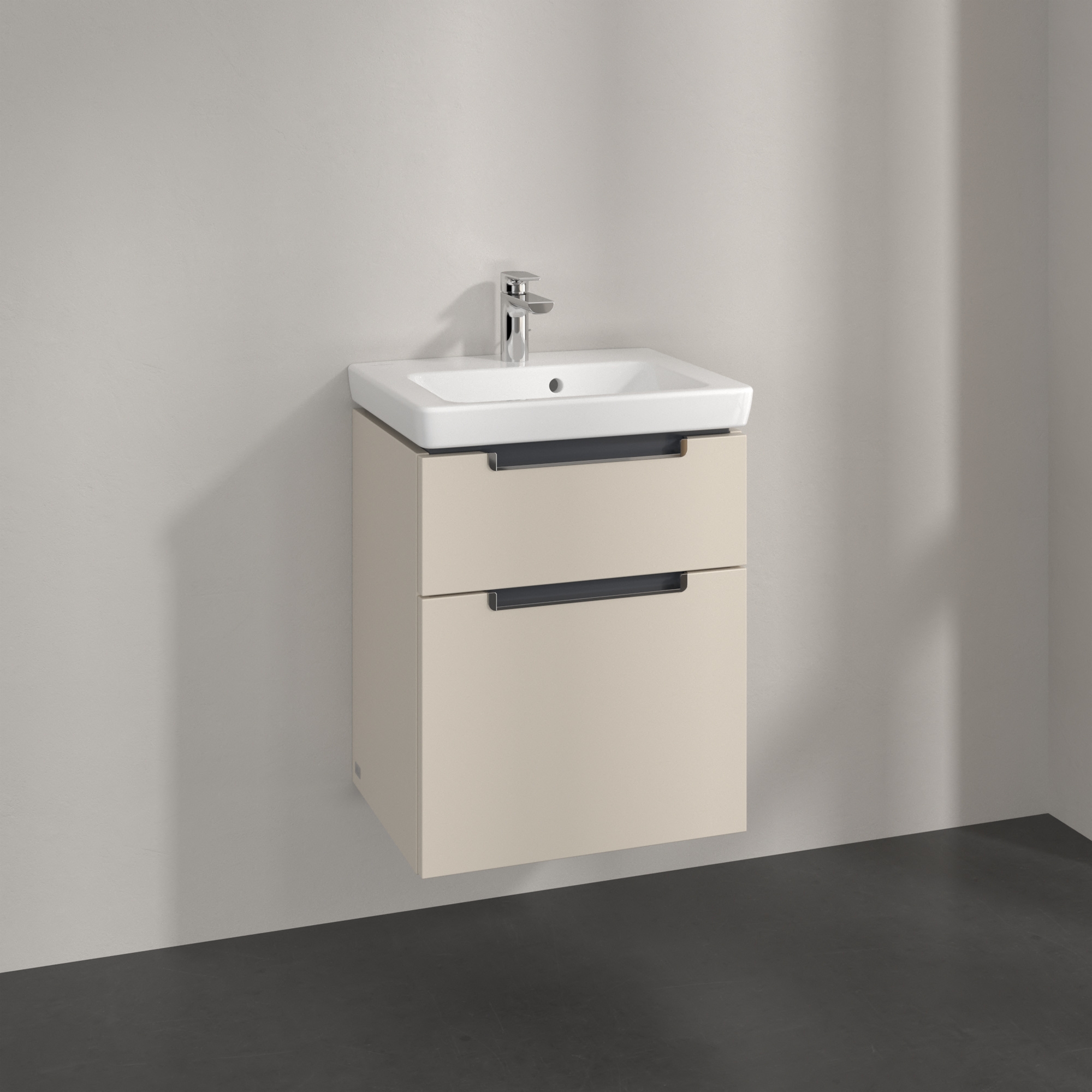 Villeroy & Boch Subway 2.0 szafka 48,5x38x59 cm podumywalkowa wisząca Cashmere Grey A90710VN