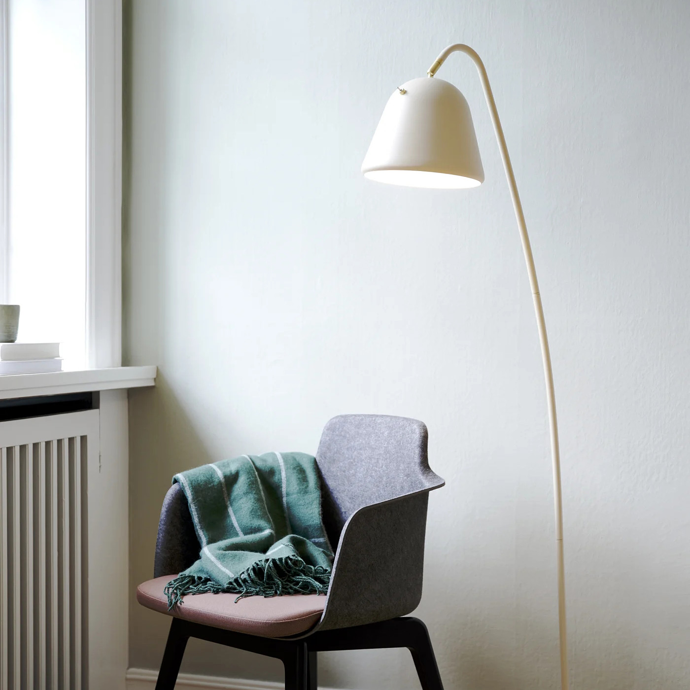 Nordlux Fleur lampa stojąca 1x15W beżowa 2112124001