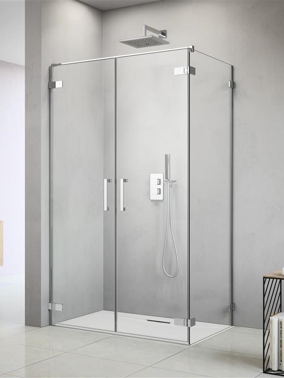 Radaway Arta DWD+S drzwi 60 cm przyścienne prawe chrom+/szkło przezroczyste 386184-03-01R