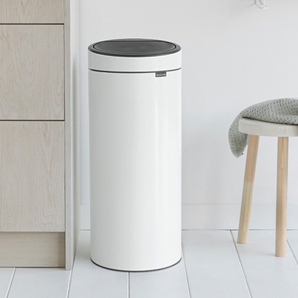 Brabantia Touch Bin New kosz na śmieci 30 l biały 115141
