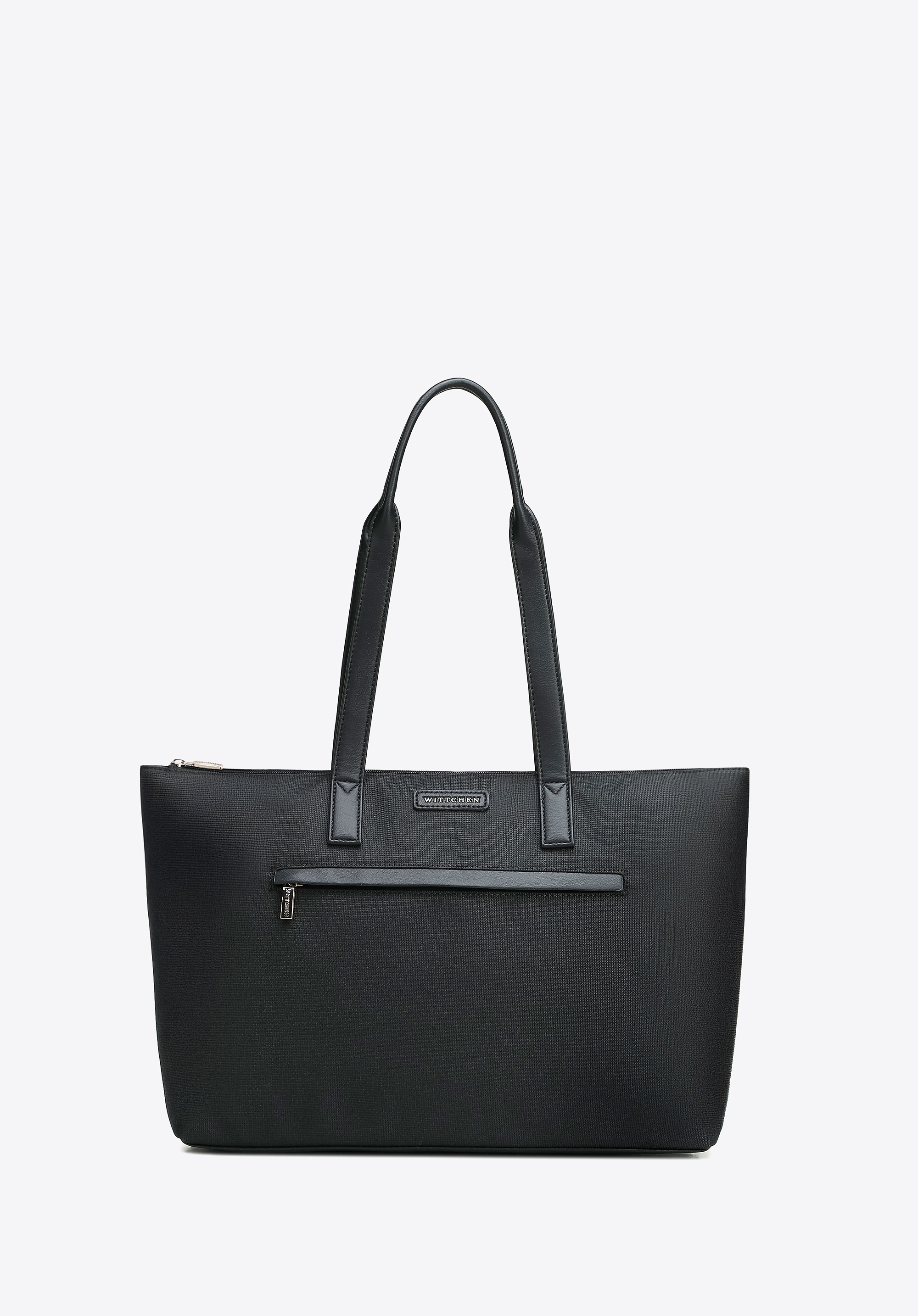 Torebka damska shopper na ramię czarna