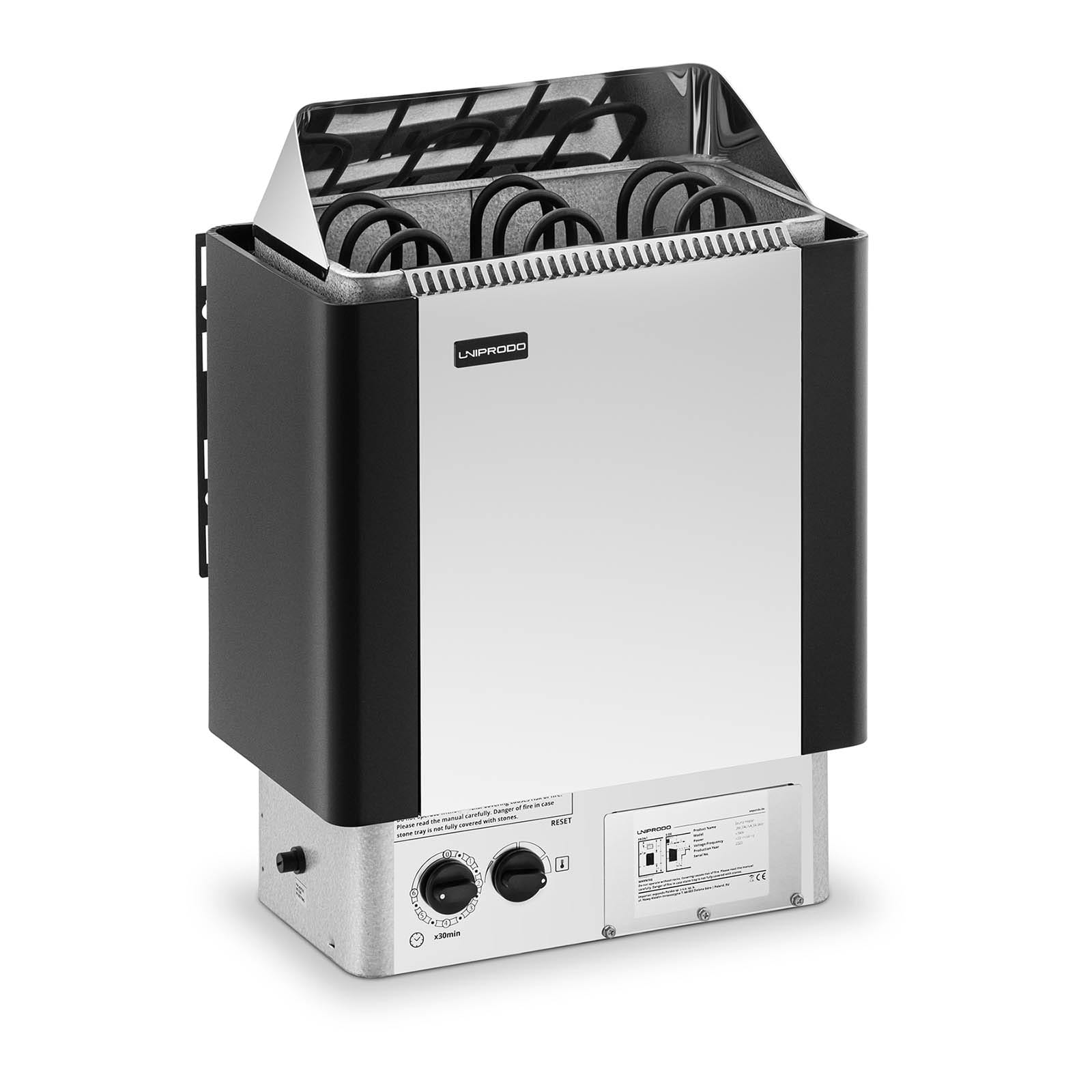 Piec do sauny 4,5kW 400V z panelem sterowania