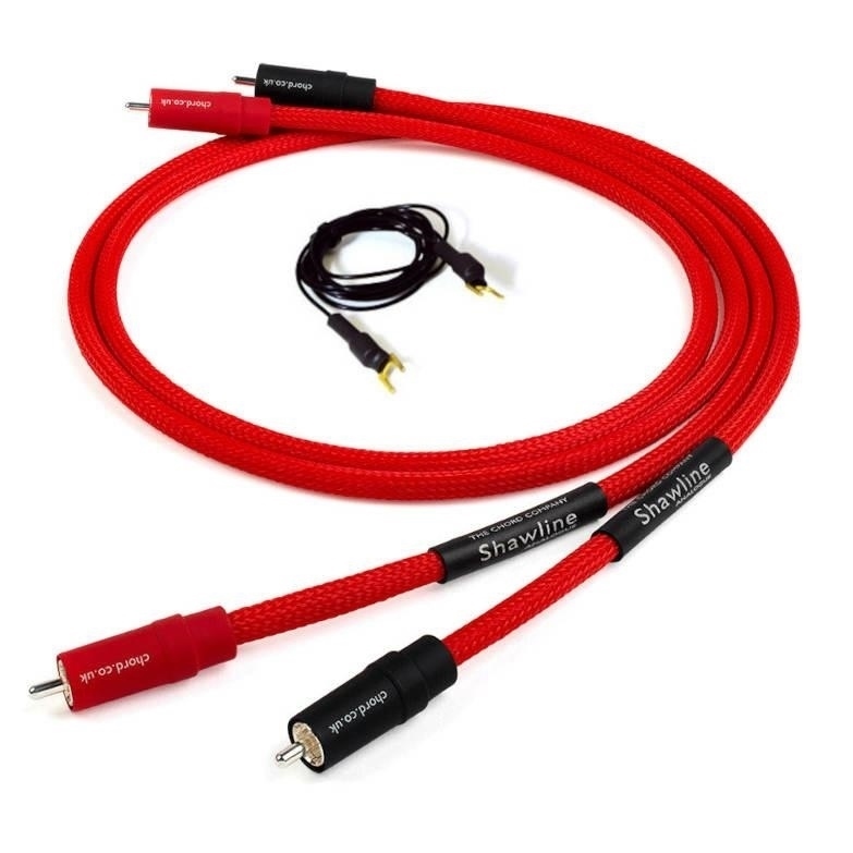 Chord shawline x - interkonekt rca z uziemieniem - 1,2m