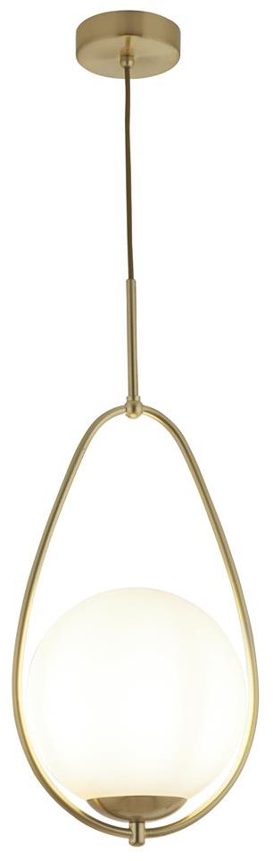 Darmowa Dostawa - Lampa wisząca 1x60 W opal Searchlight Avalon 91711GO