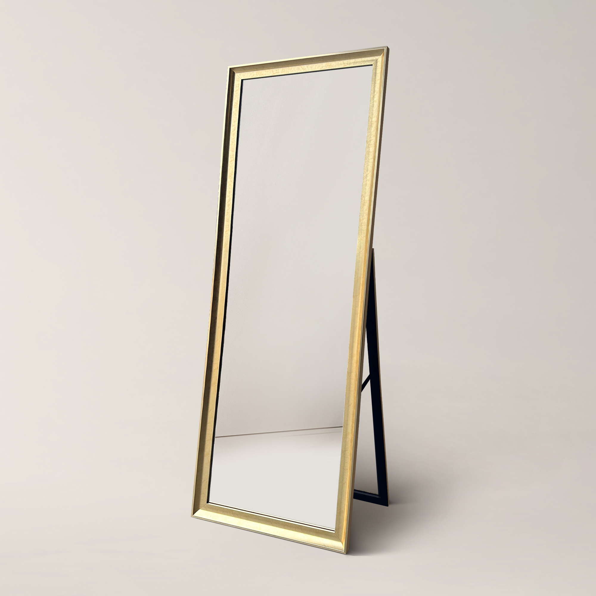 Darmowa Dostawa - Lustro 58.4x168.4 cm prostokątne złote Ars Longa Oslo LSOSLO50160Z