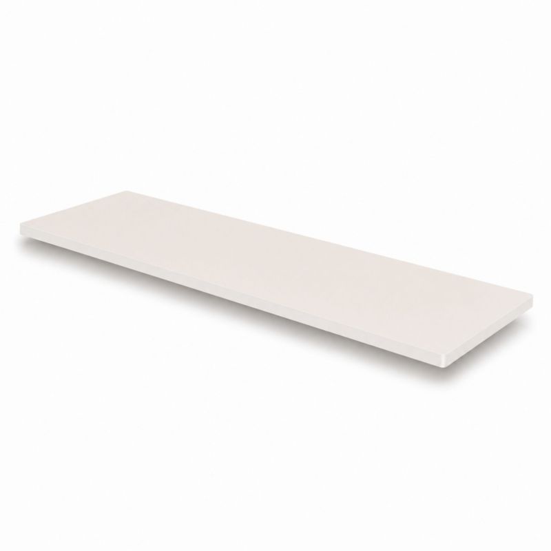 Półka łazienkowa KOLM wodoodporna HPL 12 mm Biel Alpejska 8685SU 80x13 cm 1szt.