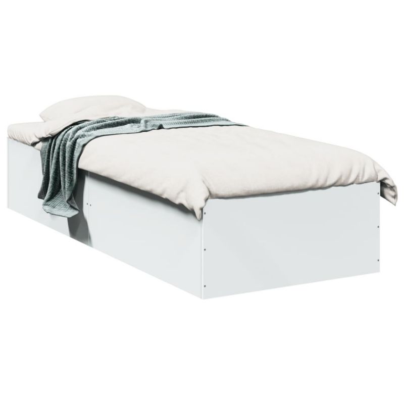Łóżko drewniane WaszeMeble 90x200 cm biała WM-3281056 1 szt.