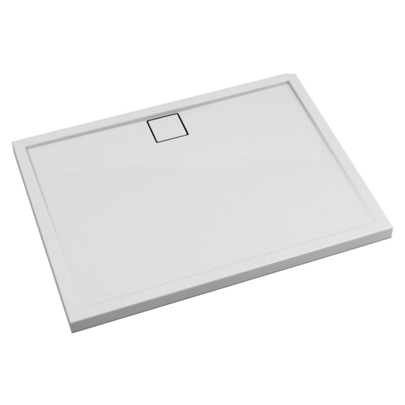 Brodzik kompozytowy Schedpol Drainis Prostokątny Biały 90x120x5 cm 1 szt.