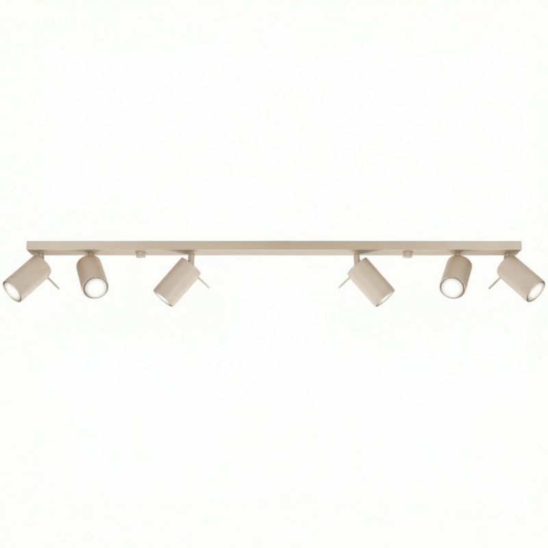 Reflektor sufitowy Pure Lume VICTORIA taupe 6xGU10x10W IP20 wym:17x117x6cm - 1 szt.