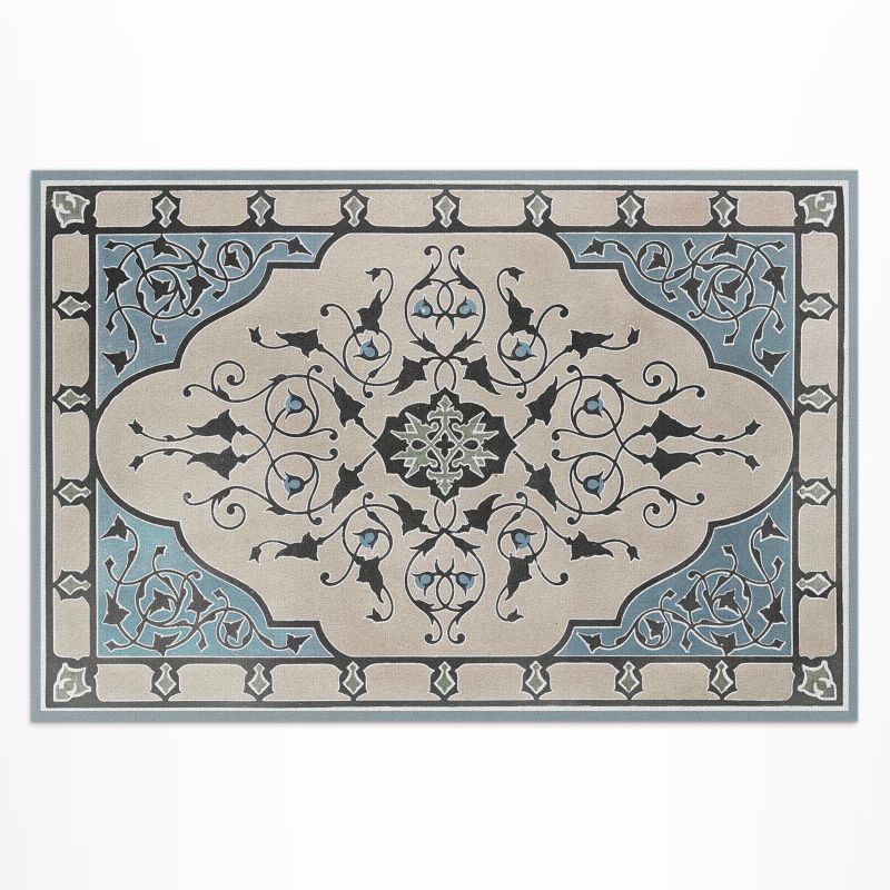 Balkonowy Dywan Winylowy UV Wallfluent 100x150 cm Sir Matthew Digby Wyatt wzór delikatny 1 szt.