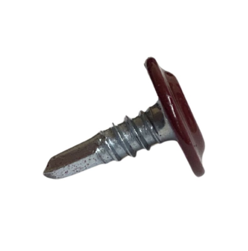 Wkręty samowiercące Etanco 4,2x16 do blachy podkładkowe RAL3005 GM-B250szt.