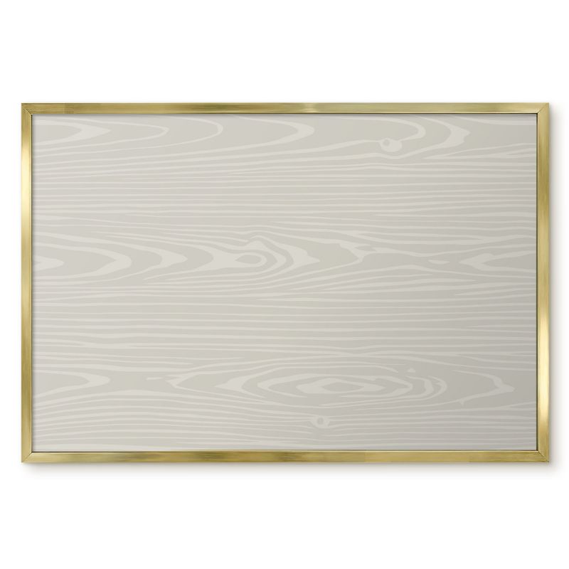 Tablica Na Magnesy Tulup 60x40 cm Drewniana struktura - Złota rama Do salonu, sypialni 1 szt.