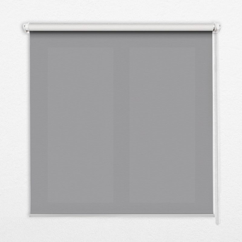 Roleta Do Sypialni Tulup 100x100 cm Szary Montaż do ściany/sufitu 1 szt.