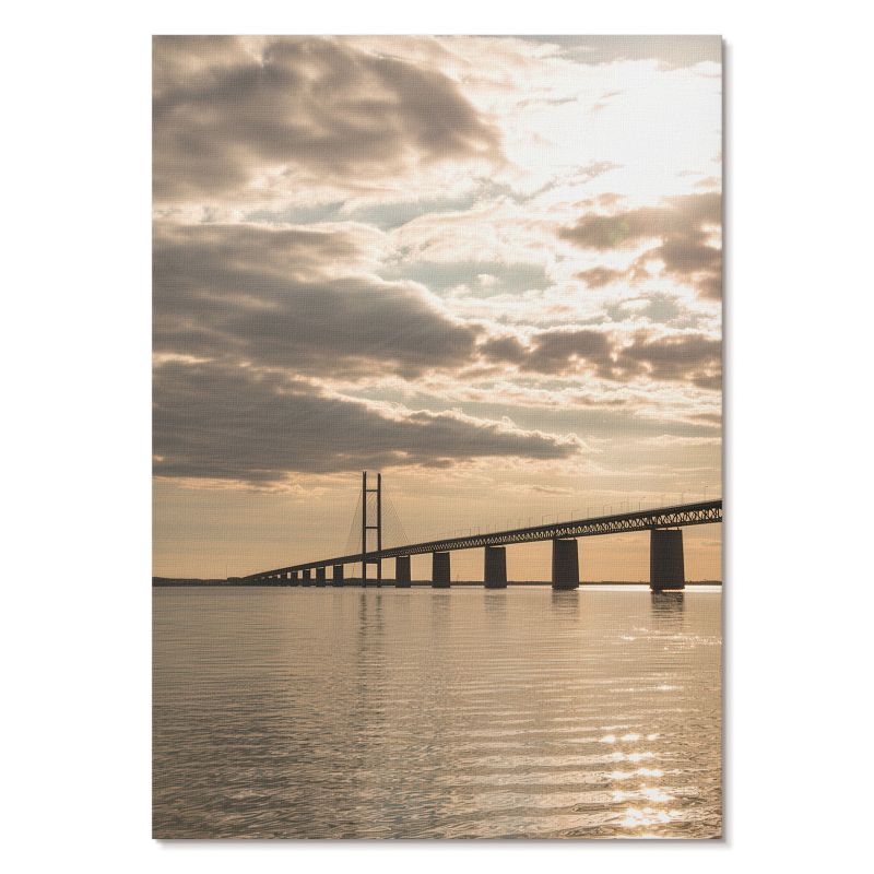 Plakat na Płótnie Tulup 21x29,7 cm (A4) Most nad wodą Do salonu, sypialni, biura 1 szt.