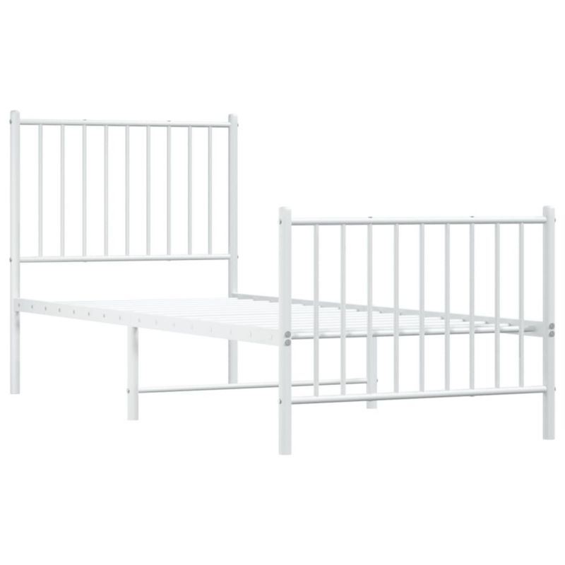 Łóżko metalowe WaszeMeble 80x200 cm biała WM-350940 1 szt.
