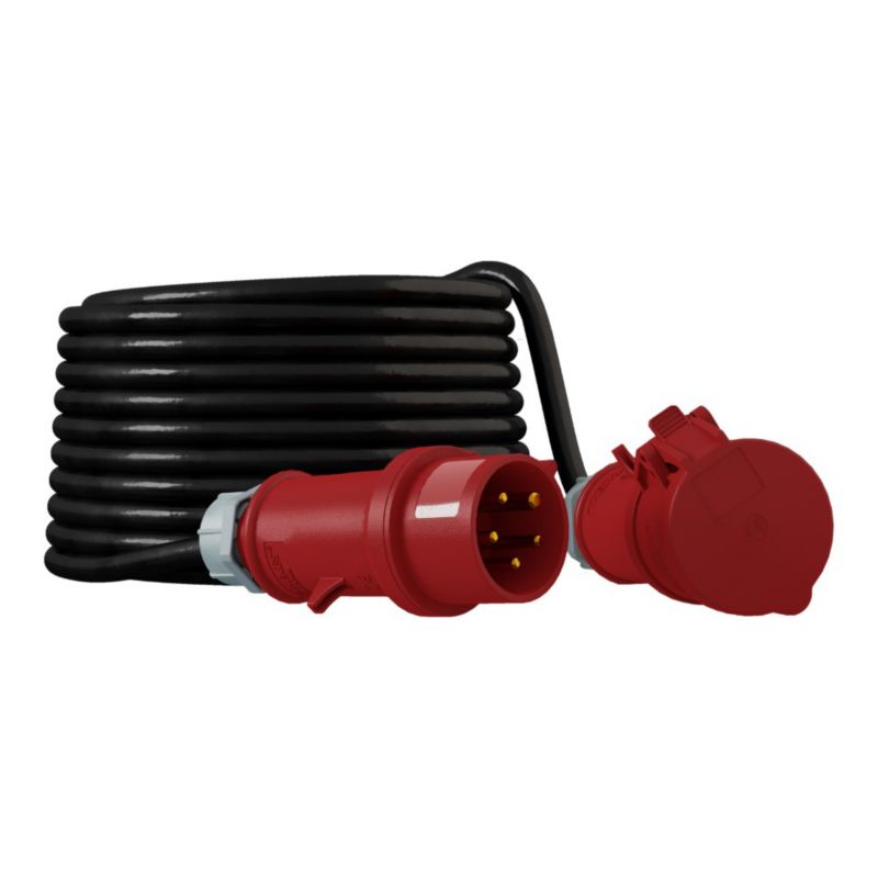 Przedłużacz Doktorvolt 40m siłowy 32A/5P IP44 CEE 400V/32A H07RN-F 5x4 DV-2612-CEE-32 1szt