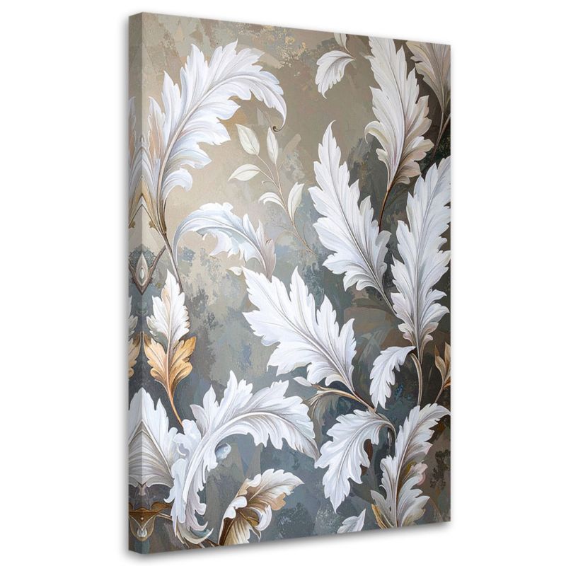 Obraz do salonu sypialni loftu kuchni biura Feeby Liscie akantu 70x100cm 1szt