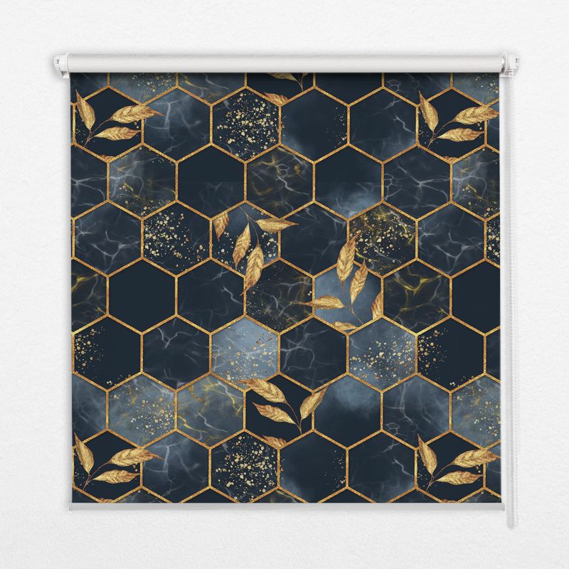 Roleta Przepuszczające Światło Tulup 100x180 cm Plastry Miodu Montaż do ściany/sufitu 1 szt.