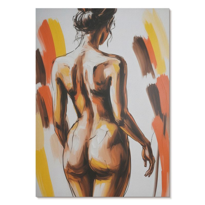 Obraz Plakat Canvas Tulup 42x59,4 cm (A2) Malunek kobiety Do salonu, sypialni, biura 1 szt.