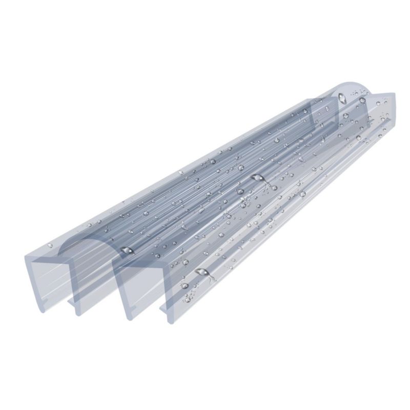 Uszczelka prysznicowa KYCT DK11 6-7 mm do szyby 150 cm transparentna PVC 1 szt