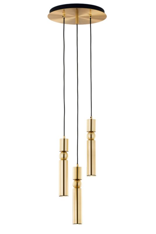 Lampa sufitowa Jupiter ALAS złota 3xGU10x10W IP20 - 1 szt