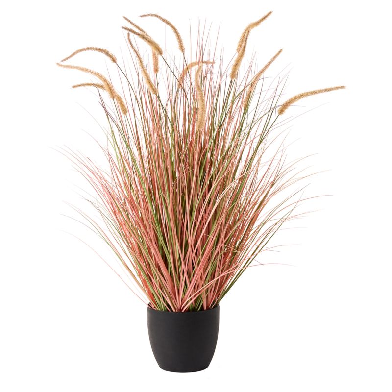 Sztuczna roślina Bristlegrass 120 cm Pomarańczowy 1 szt.