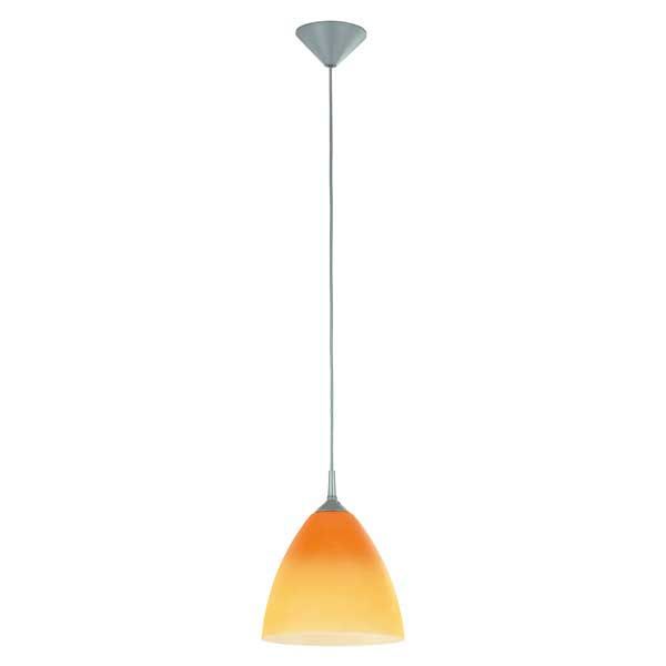 Lampa wisząca płomień Alfa DAVID żółto-pomarańczowa 1xE27x15W IP20 wym:100x30x30cm - 1 szt.