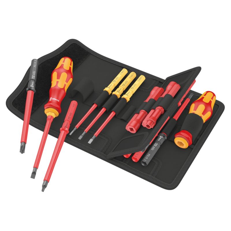 Zestaw wkrętaków Wera Kraftform Kompakt VDE 18 Imperial 1 Tool Finder, 18 części, 05006616001, 1szt.