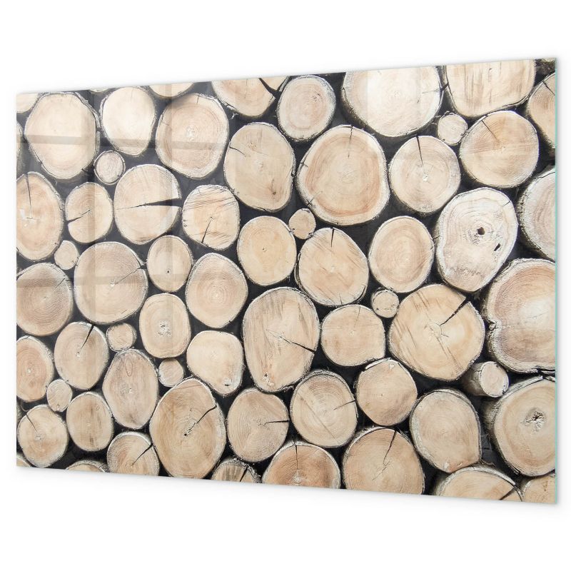 Tablica Suchościeralna Magnetyczna Tulup 100x70 cm Ścięte drzewa pieńki Planer ścienny do kuchni Czarny marker 1 kpl