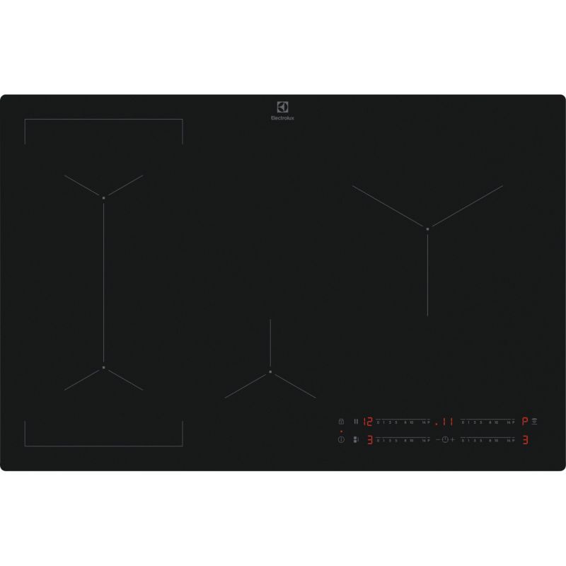 Płyta indukcyjna Electrolux EIV83443CT Bridge 600 SaphirMatt 80 cm 1szt.