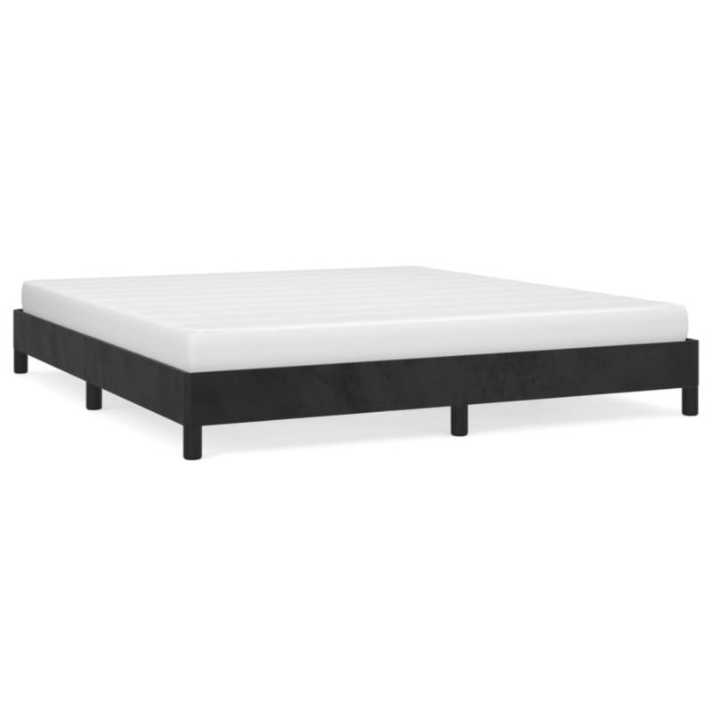 Łóżko tapicerowane WaszeMeble 180x200 cm czarna WM-346990 1 szt.
