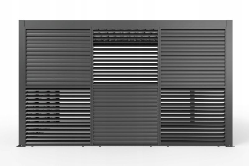 Regulowany panel żaluzjowy do pergoli PRIMARY 1,3 m, Anthracite - GUTROOF 1 szt