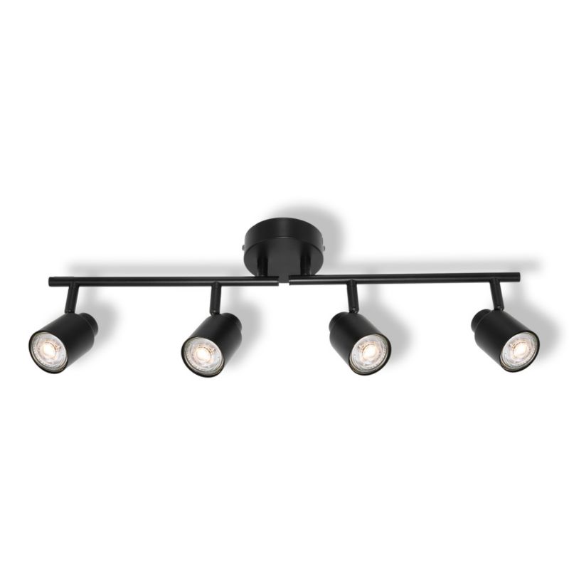 Lampa Sufitowa Osram Oprawa Natynkowa Ruchoma Punktowa Reflektor 4x GU10 Czarna PRIMAL 1 szt.